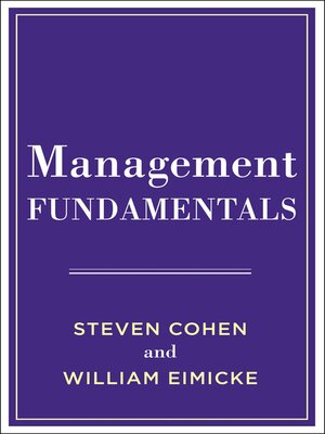 cover image of Management Fundamentals